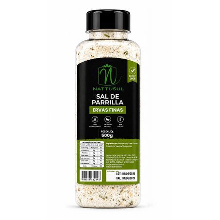 SAL DE PARRILLA NATTUSUL ERVAS FINAS 500G