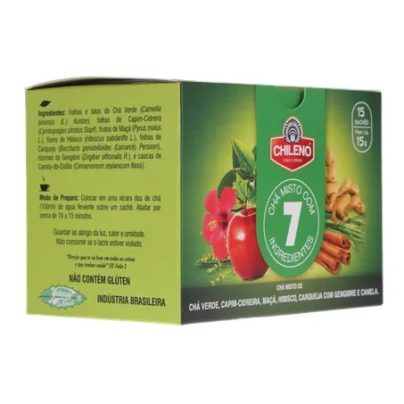 Cha chileno misto 7 ingredientes 15g 360-31