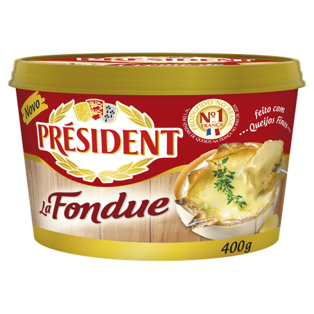 Fondue de Queijo Président La Fondue Pote 400g
