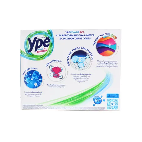 Detergente em Po Ype Power Act 800g 360-2