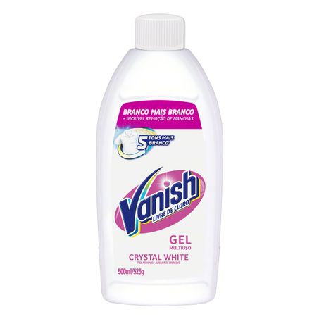 TIRA-MANCHAS GEL MULTIUSO VANISH CRYSTAL WHITE