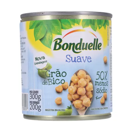 Grao de bico bonduelle suave lt200g 360-34