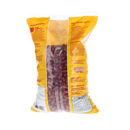 Feijão Urbano Vermelho Pacote 1Kg 360-19