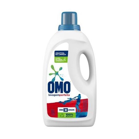 Lava Roupas Líquido Omo Frasco 3lt