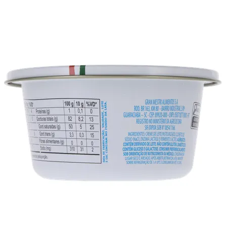 Manteiga Extra Gran Mestri com Sal Zero Lactose Pote 200gr 360-25