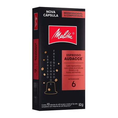 MELITTA CAPSULA COMP AUDACCE 50G