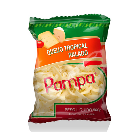 Queijo ralado pampa 500g