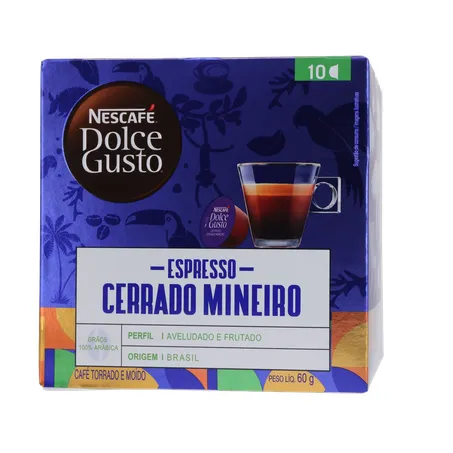 CAFÉ CÁPSULA DOLCE GUSTO CERRADO MINEIRO C/10 360-1