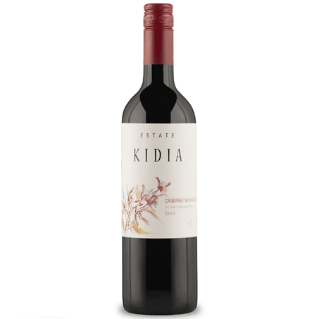 VINHO CHILENO TINTO KIDIA CABERNET SAUVIGNON 750ML