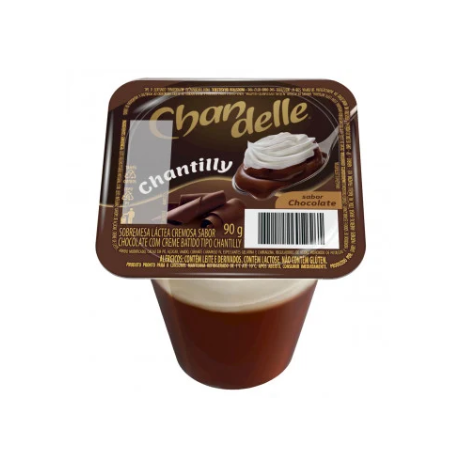 Sobremesa nestlé chandelle chantilly chocolate 90g