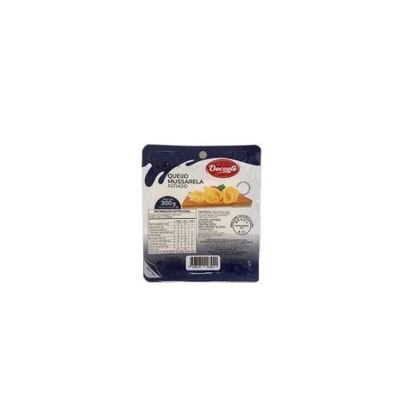 Queijo doceoli mussarela fat.300g