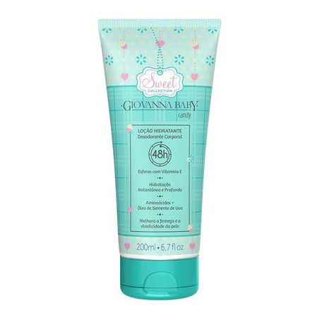 LOCAO HIDRATANTE CANDY GIOVANNA BABY 200 ML       