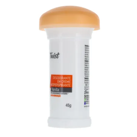 Desodorante em Creme Antitranspirante Herbissimo Twist Vanilla Frasco 45gr 360-7