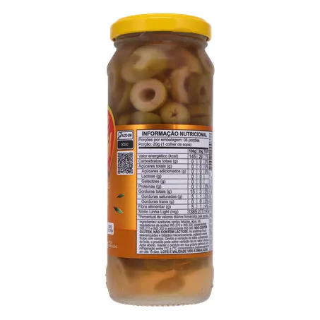 Azeitona Verde Vale Fértil Fatiada Vd 160g 360-10