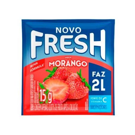 Suco po fresh 10gr morango