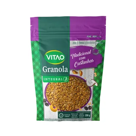 GRANOLA TRADICIONAL INTEGRAL 250 G - VITAO