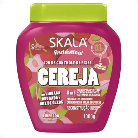 Creme tratamento skala frutastica cereja 1kg