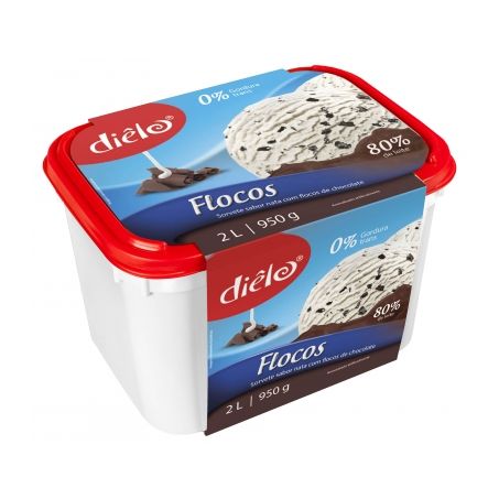Sorvete Dielo 2lt Flocos