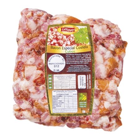 Bacon especial letavo costela cubos 250g