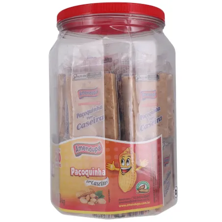 Paçoca amendupã caseiro pote 1.3kg 360-11