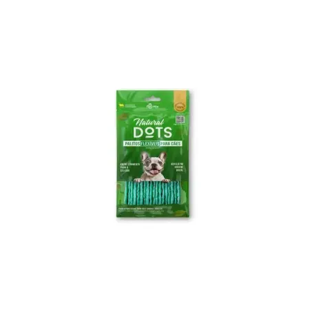 Palito Rigido Natural Dots 70g 8mm Natural