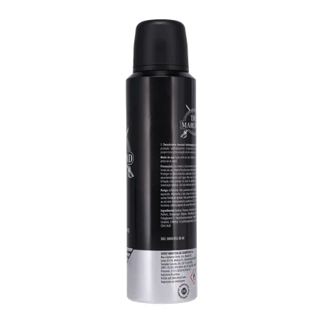 Desodorante black tres marchand aerossol 150ml 360-11