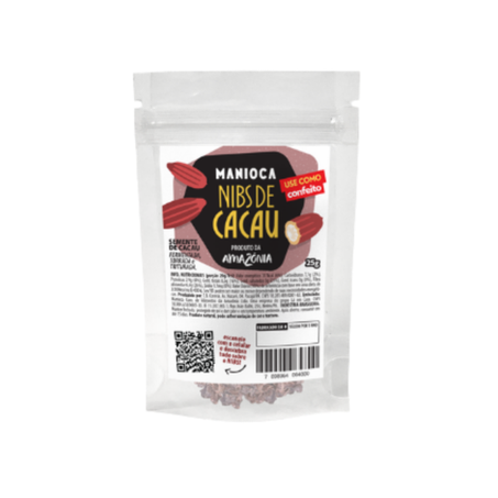 NIBS CACAU MANIOCA 25G