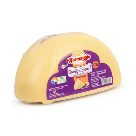 Queijo Colonial Kiformaggio Zero Lactose Kg 
 