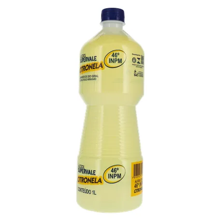 Álcool Super Vale 46 Inpm Citronela 1l 360-3