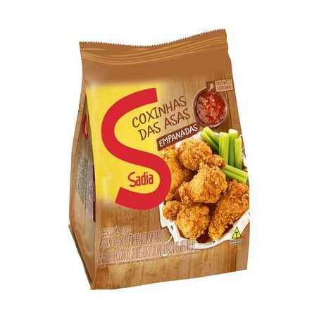 Coxinha asa sadia empanada 400g
