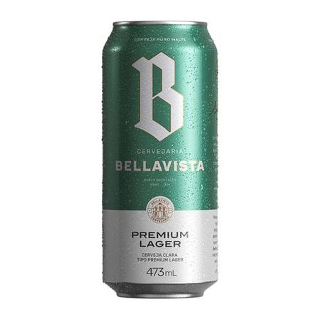 CERVEJA BELLAVISTA PURO MALTE 473ML DZ