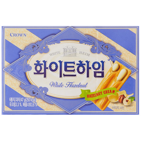BISCOITO  CROWN HEIM AVELA 47G
