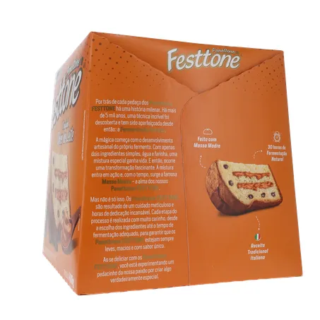 Panettone Festtone Trufado Doce De Leite 400G 360-7