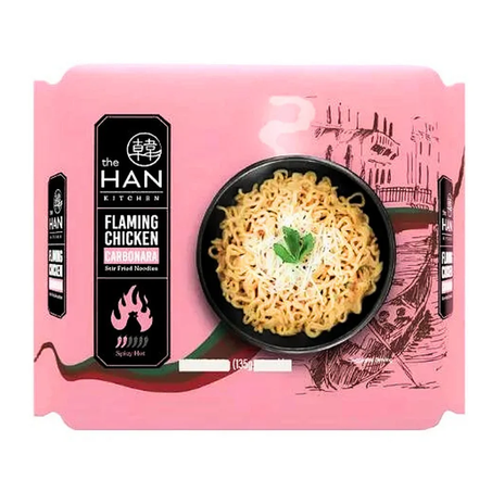 MACARRÃO INST HAN KITCHEN CARBONARA 135G