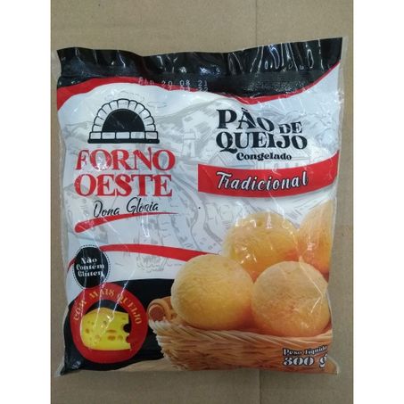 Pao de queijo f.oeste tradic cong 300g