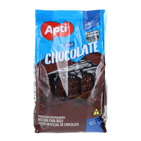 Mistura para Bolo de Chocolate Apti Sachê 400G