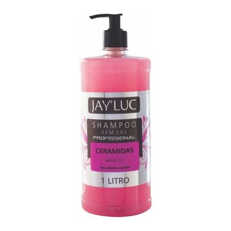 Shampoo Profissional Jayluc Ceramidas Sem Sal 1LT