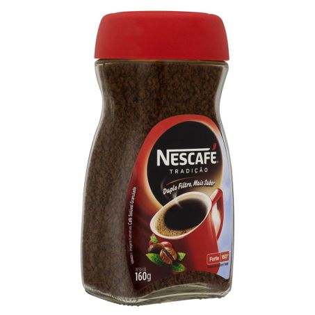 CAFE NESCAFE SOLUVEL VIDRO TRADICAO 160G 360-2