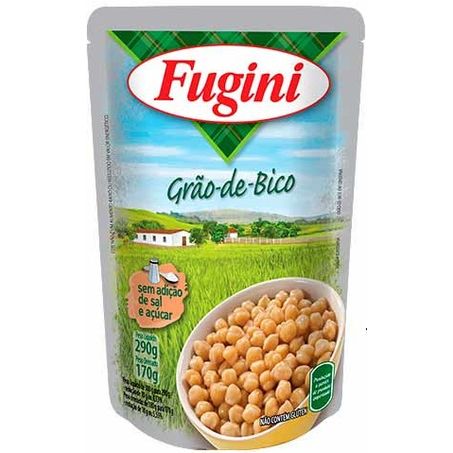 Grao de bico conserva fugini sache 170g