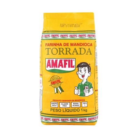 Farinha de Mandioca Amafil Torrada 1KG