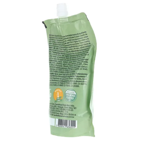 Sabonete líquido bello erva doce sachê com tampa 450ml 360-23