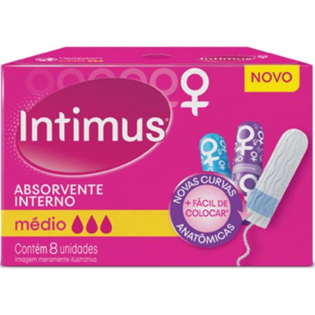 Absorvente intimus 8un interno medio