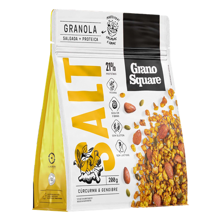 Granola Grano Square Salgada sem Glúten 200g 
