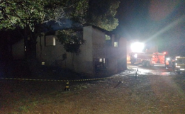 Segunda vítima de incêndio em Campo Erê morre na UTI 