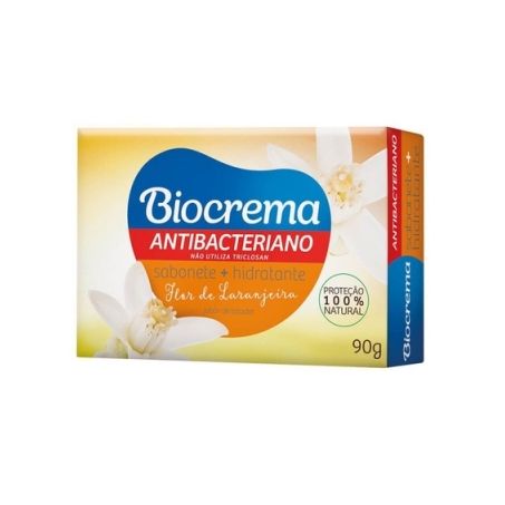 SABONETE BIOCREMA ANTIBACTERIANO FLOR HIBISCO 90G