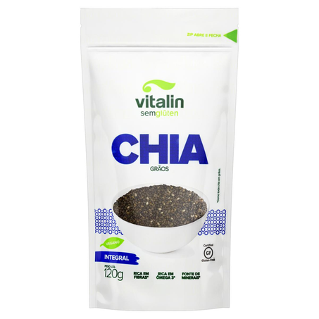 Chia Vitalin 120g - Grãos