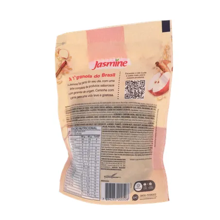 Grain Flakes Maça E Canela Jasmine Embalagem 300G 360-20