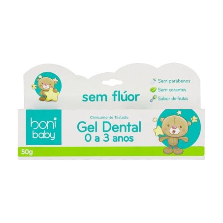 Gel dental boni baby 50gr s fluor pooh