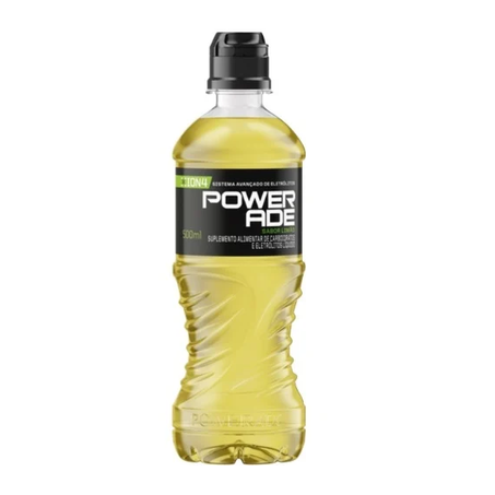 ISOTÔNICO POWERADE LIMÃO 500ML