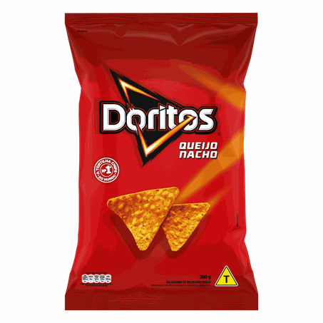 SALGADINHO DORITOS QUEIJO NACHO ELMA CHIPS 300G